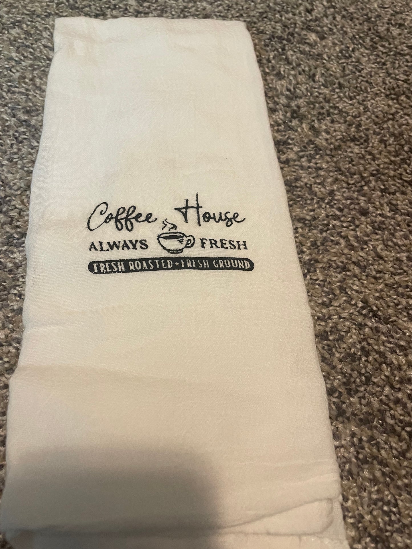Flour Sack- Coffee House